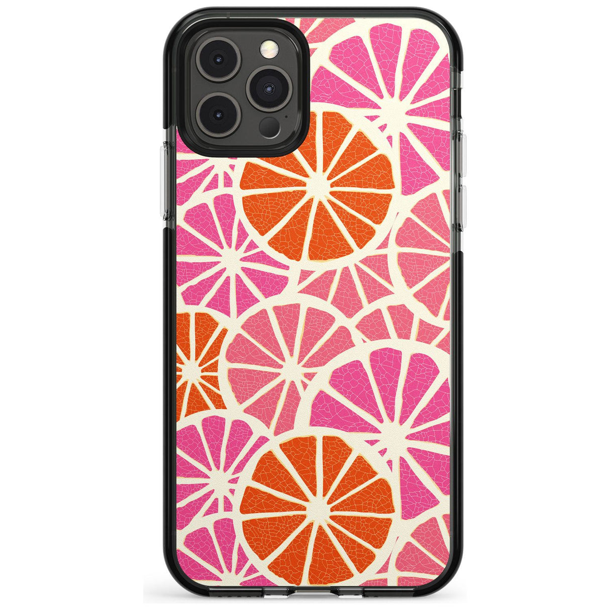 Citrus Slices Pink Fade Impact Phone Case for iPhone 11
