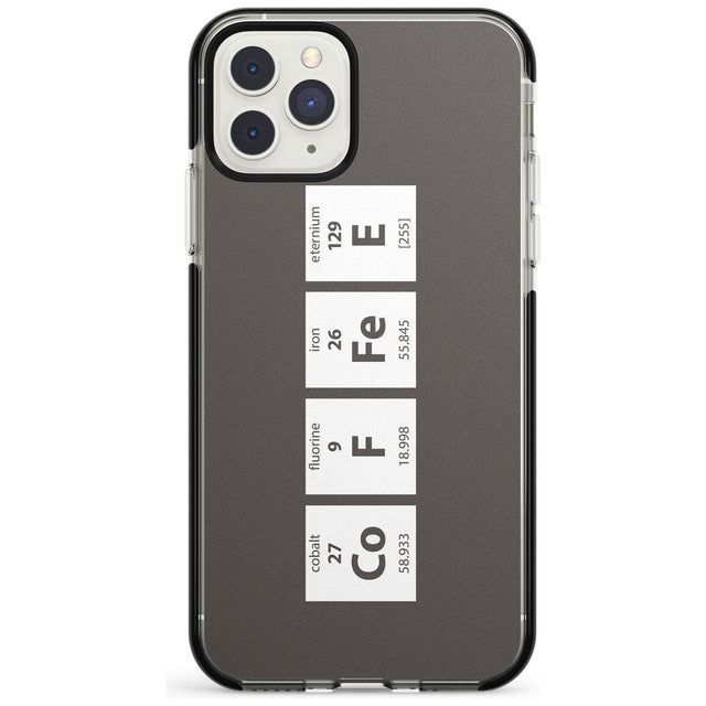 Coffee Element (Grey) Black Impact Phone Case for iPhone 11 Pro Max