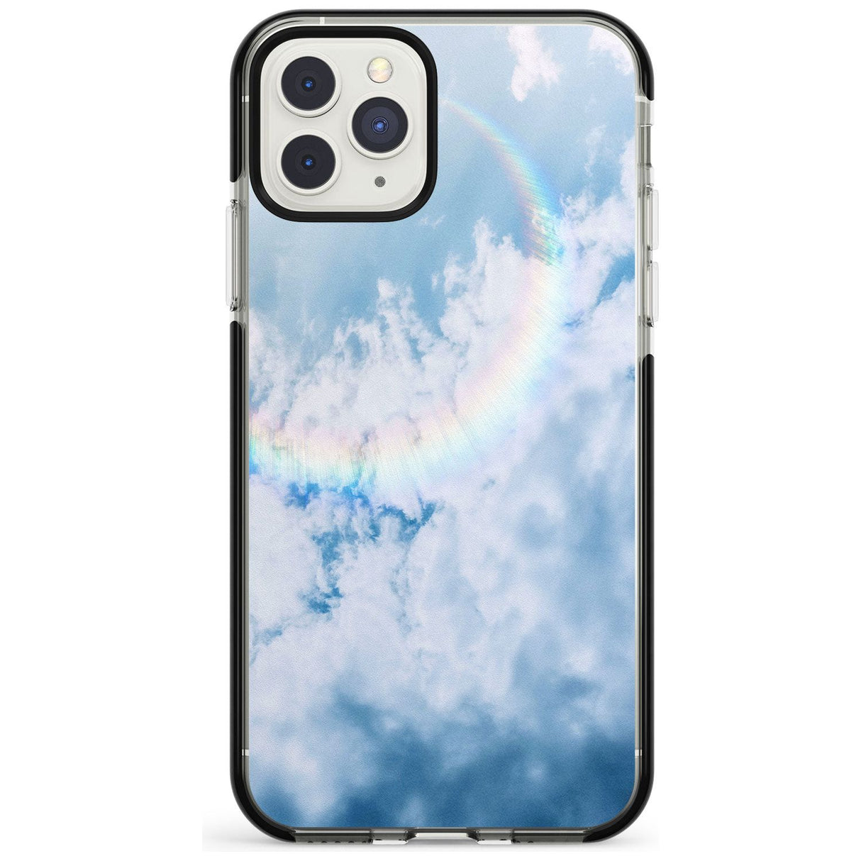 Rainbow Light Flare Photograph Black Impact Phone Case for iPhone 11 Pro Max