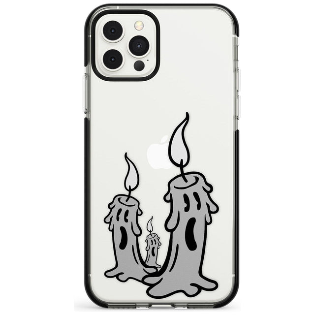 Candle Lit Black Impact Phone Case for iPhone 11