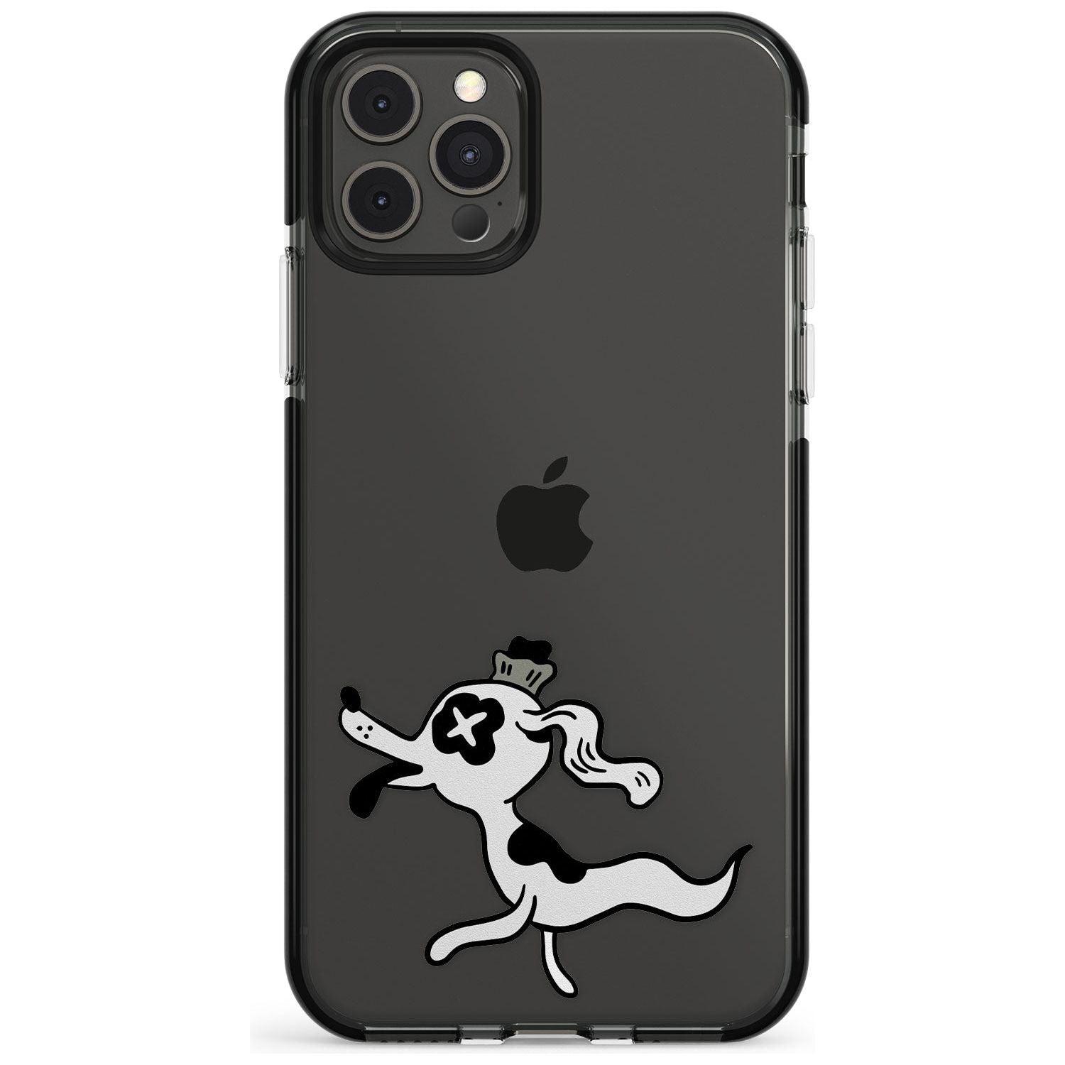 Dog Spirit Black Impact Phone Case for iPhone 11