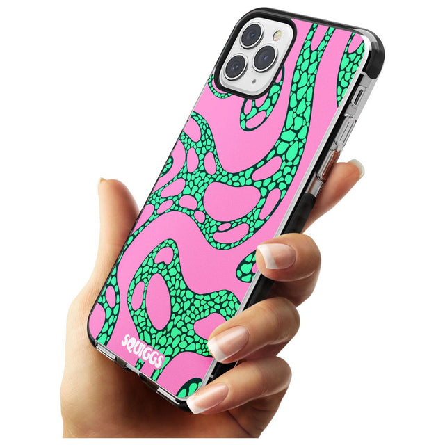 Alien Glow Pink Fade Impact Phone Case for iPhone 11