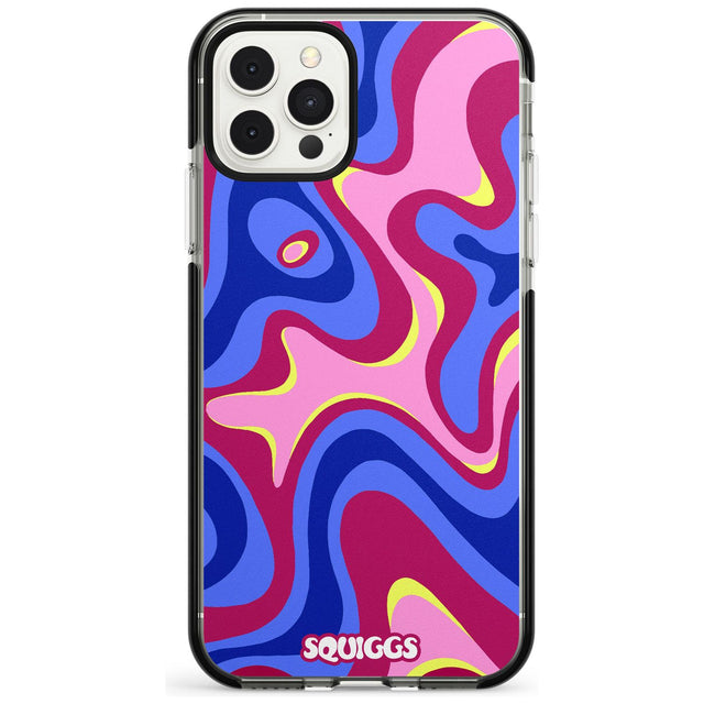 Blue Lava Pink Fade Impact Phone Case for iPhone 11
