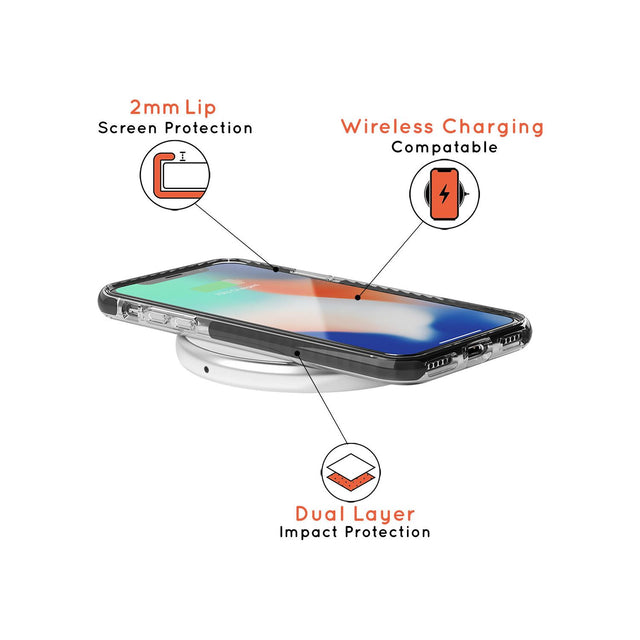 Galaxy Stripe Black Impact Phone Case for iPhone 11 Pro Max