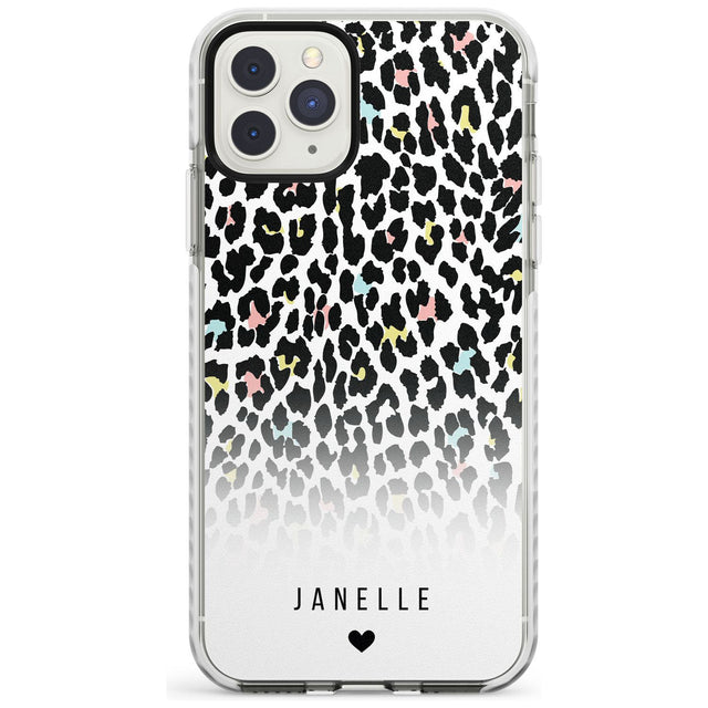 Custom Pastel Leopard Spots iPhone Case  Impact Case Custom Phone Case - Case Warehouse