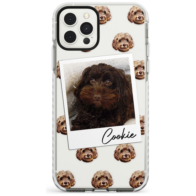 Cockapoo, Brown - Custom Dog Photo Slim TPU Phone Case for iPhone 11 Pro Max