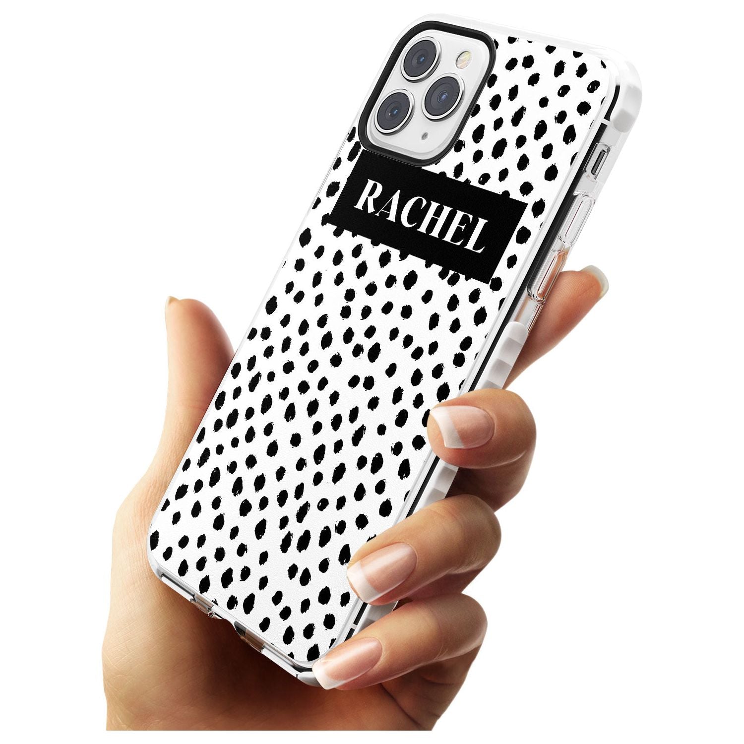 Black Bar & Dots iPhone Case   Custom Phone Case - Case Warehouse