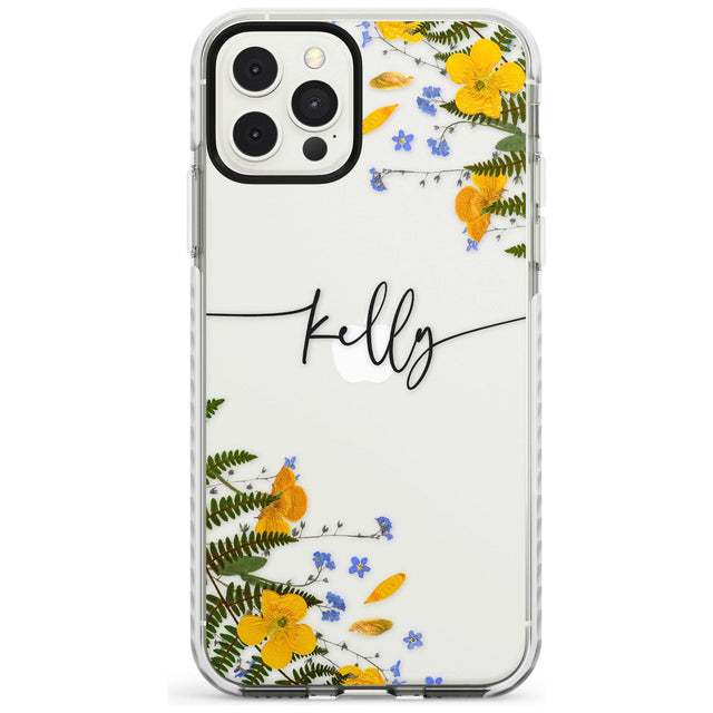 Custom Ferns & Flowers Slim TPU Phone Case for iPhone 11 Pro Max