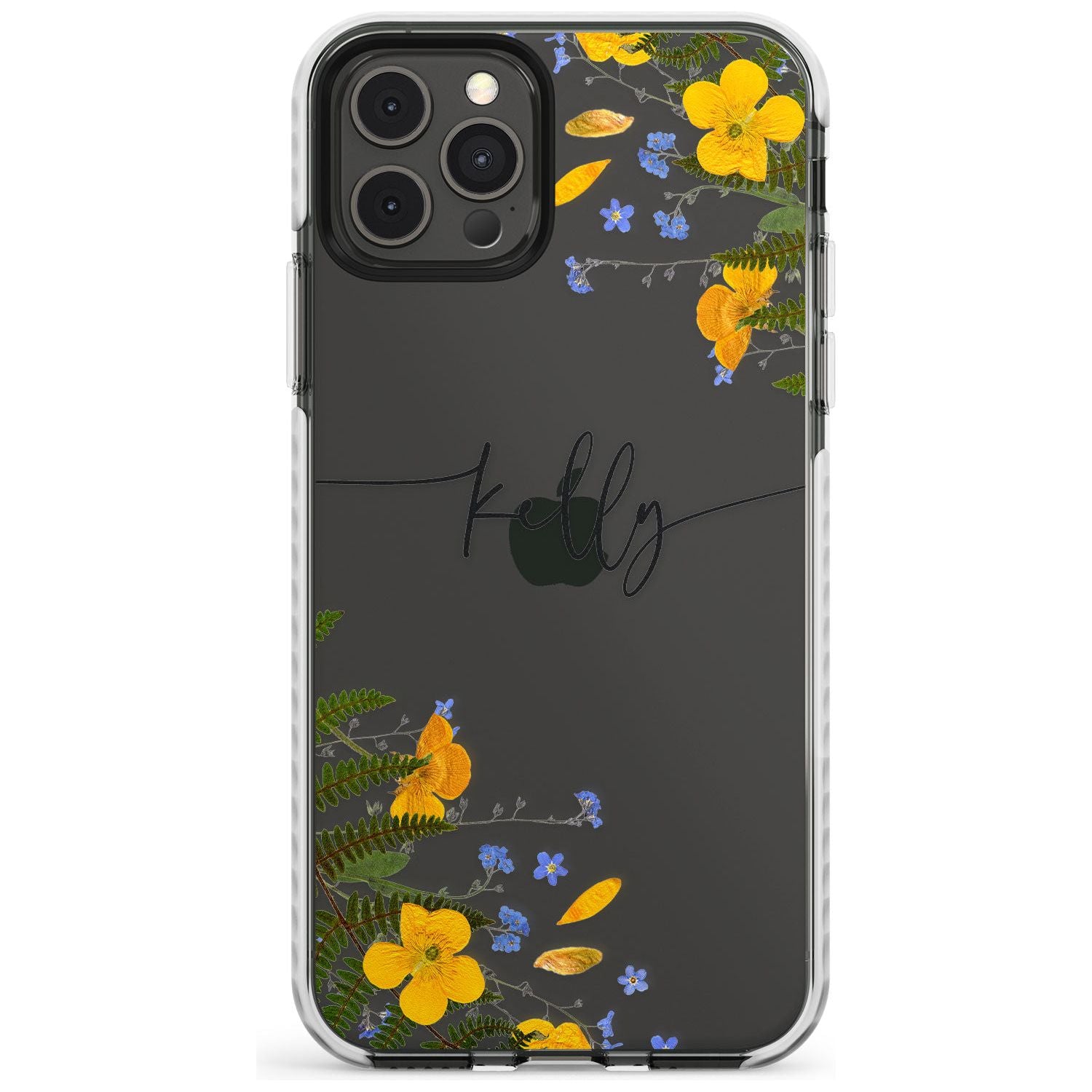 Custom Ferns & Flowers Slim TPU Phone Case for iPhone 11 Pro Max