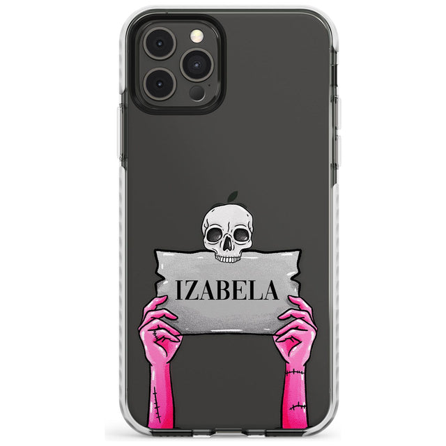 Personalised Grave Plaque Impact Phone Case for iPhone 11 Pro Max