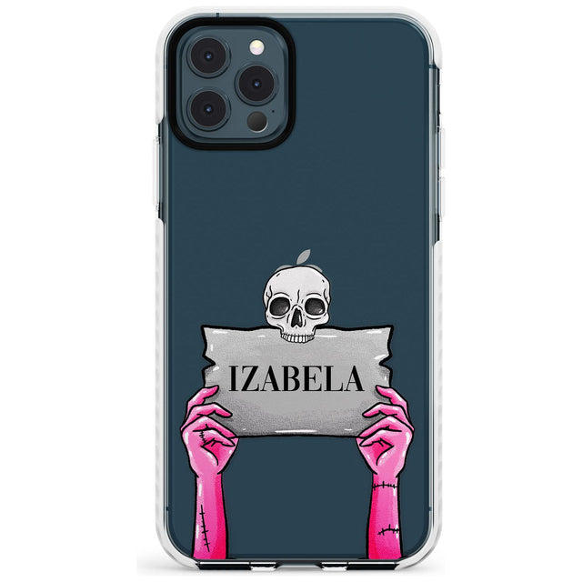 Personalised Grave Plaque Impact Phone Case for iPhone 11 Pro Max