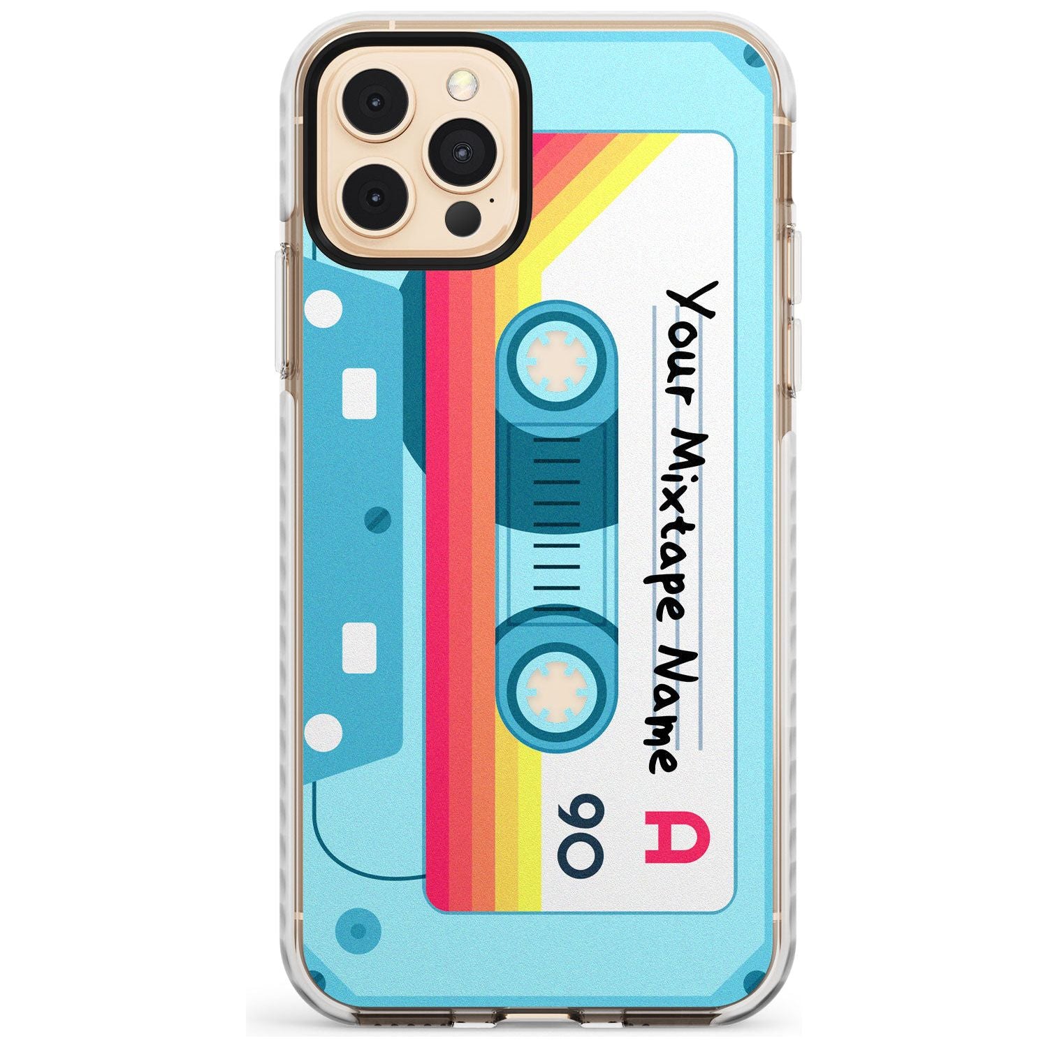 Sporty Cassette Slim TPU Phone Case for iPhone 11 Pro Max