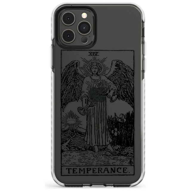 Temperance Tarot Card - Transparent Slim TPU Phone Case for iPhone 11 Pro Max