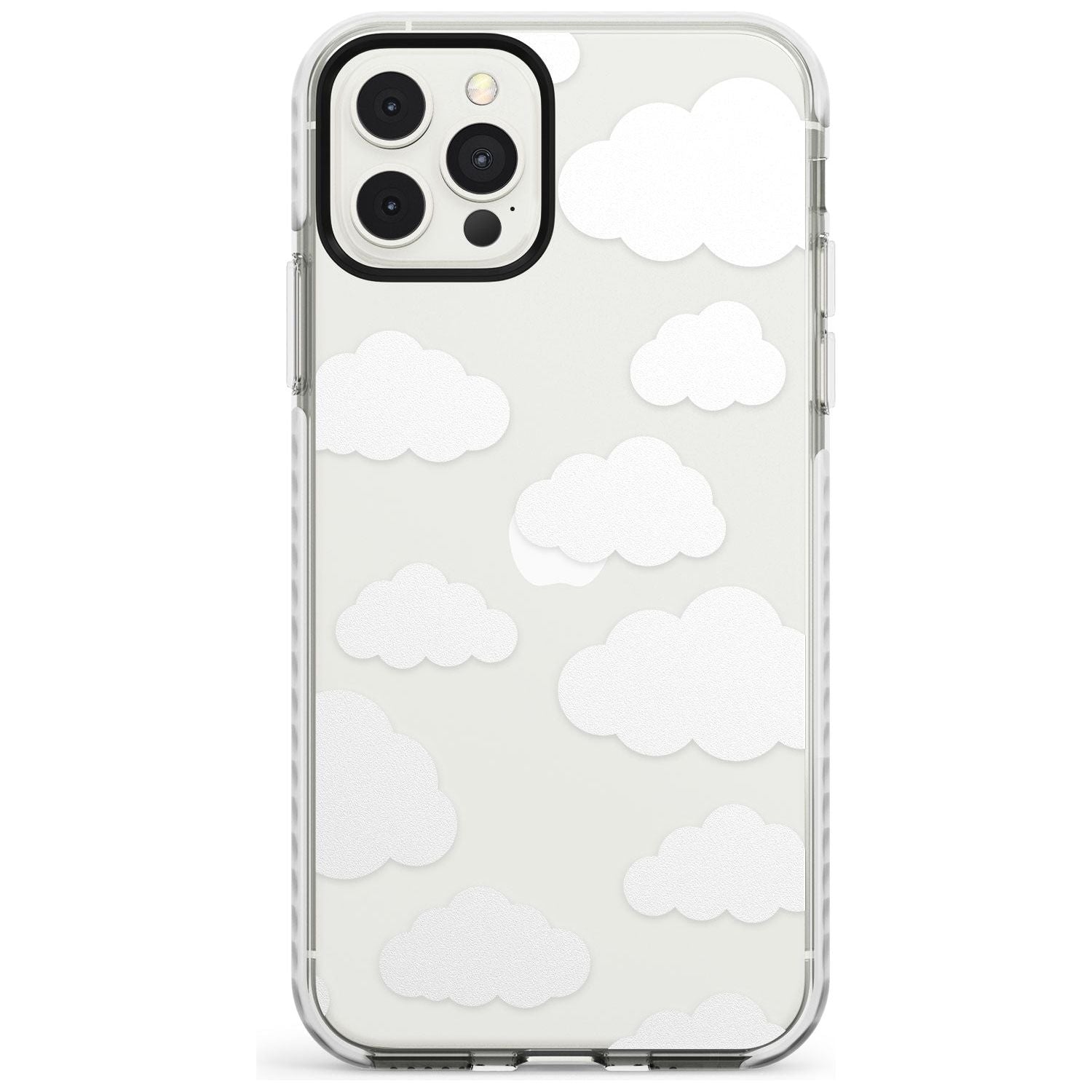 Transparent Cloud Pattern Slim TPU Phone Case for iPhone 11 Pro Max