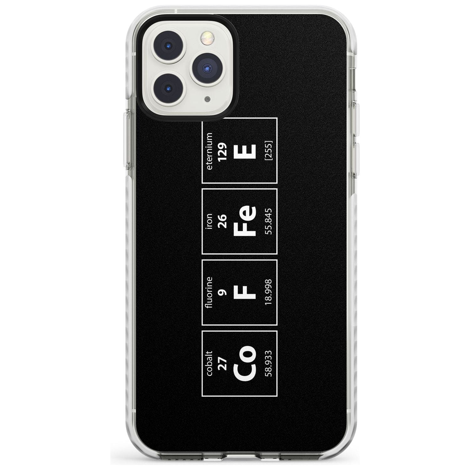Coffee Element (Black) Impact Phone Case for iPhone 11 Pro Max