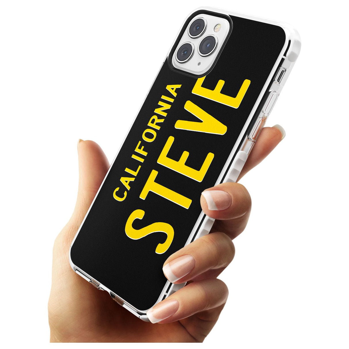 Vintage California License Plate Slim TPU Phone Case for iPhone 11 Pro Max