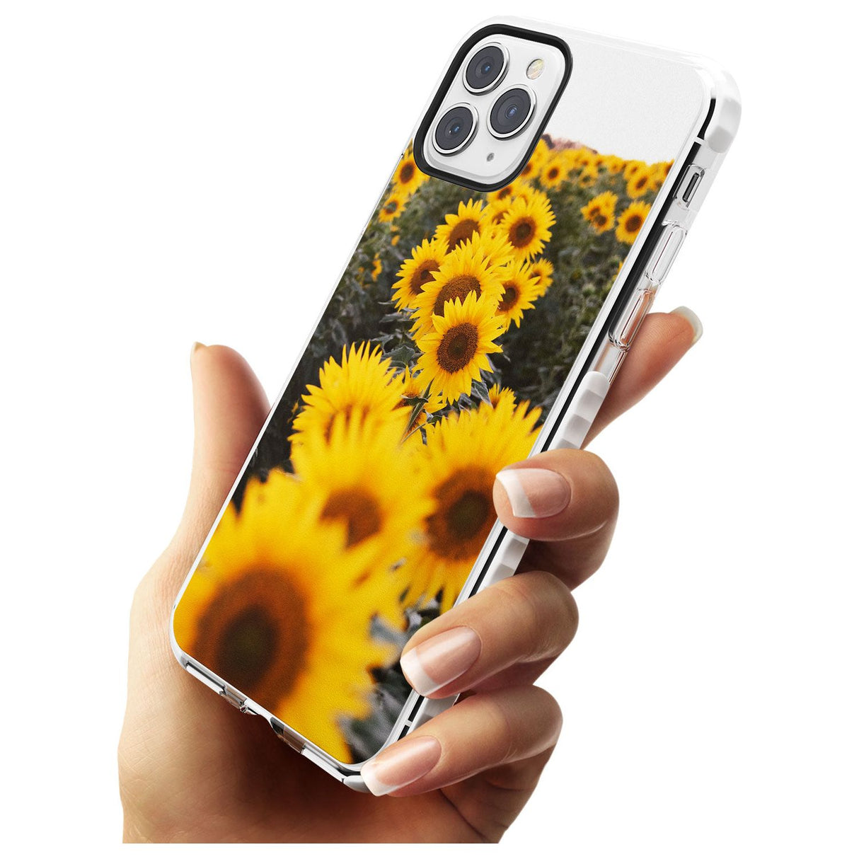 Sunflower Field Photograph Impact Phone Case for iPhone 11 Pro Max