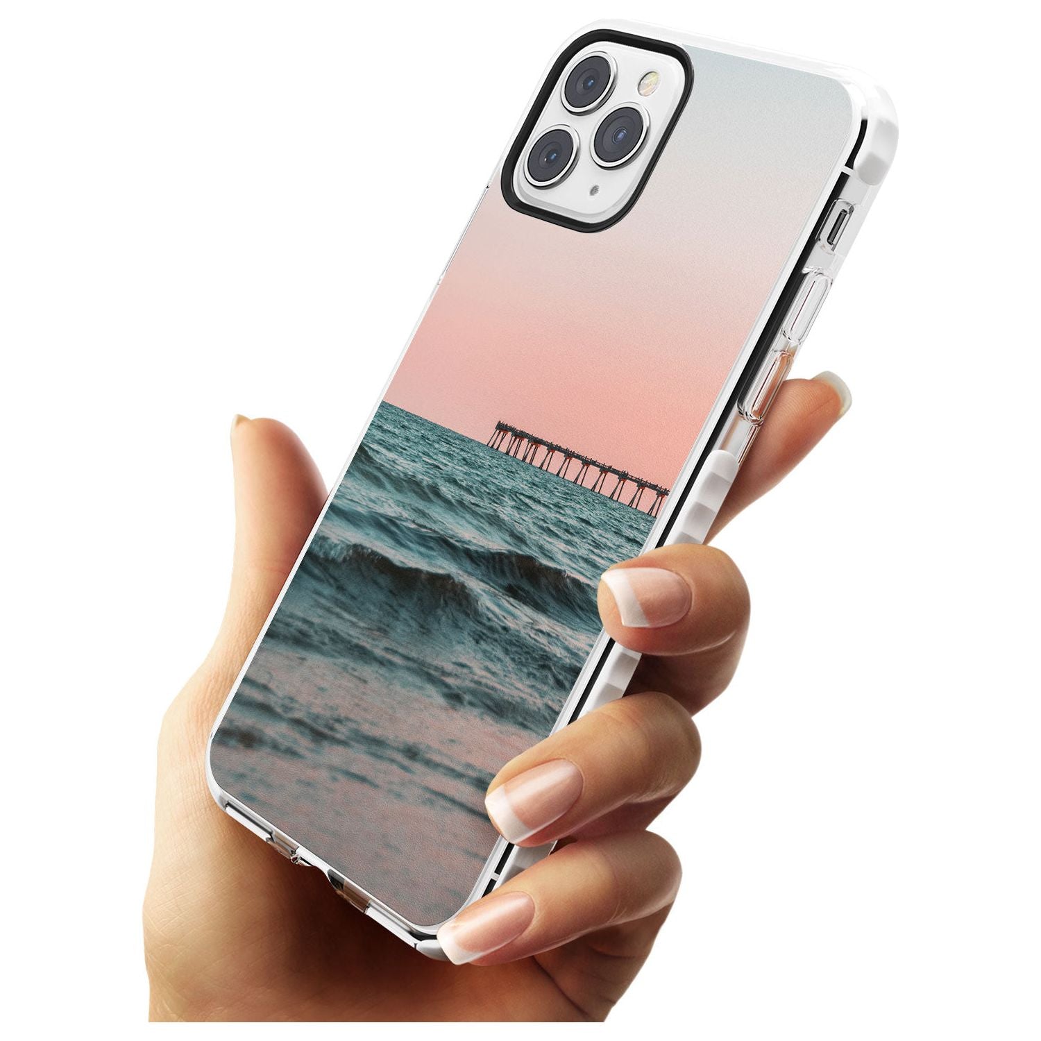 Beach Pier Photograph Impact Phone Case for iPhone 11 Pro Max