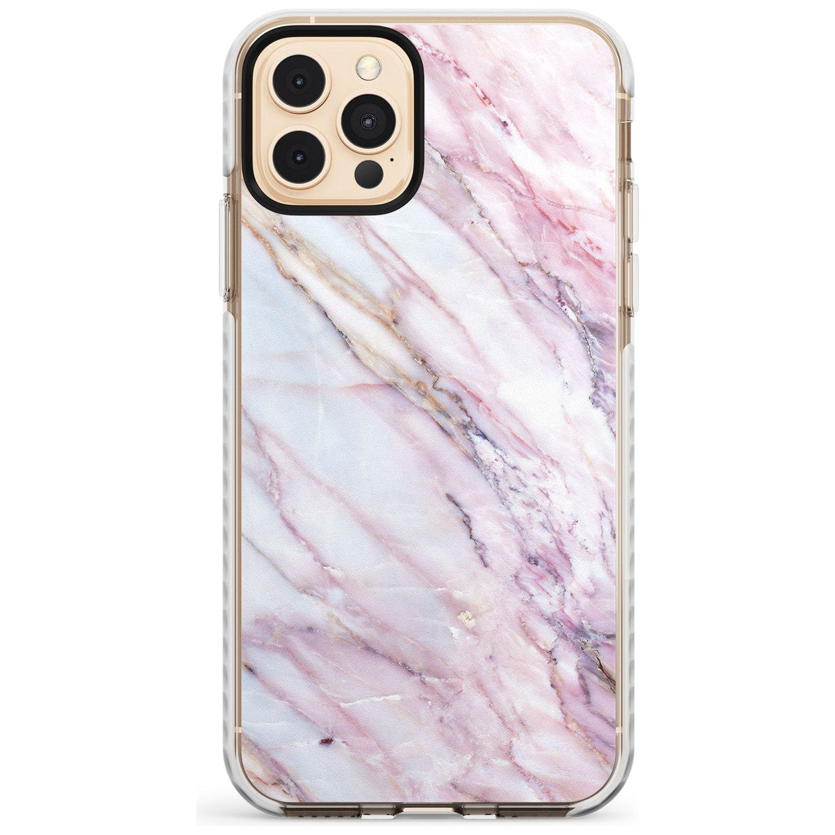 White, Pink & Purple Onyx Marble Texture Slim TPU Phone Case for iPhone 11 Pro Max