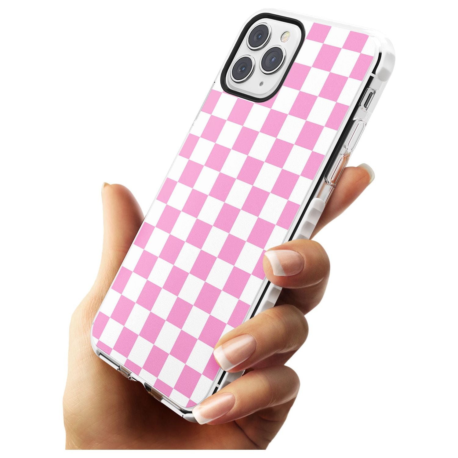 Pink Checkered iPhone Case   Phone Case - Case Warehouse