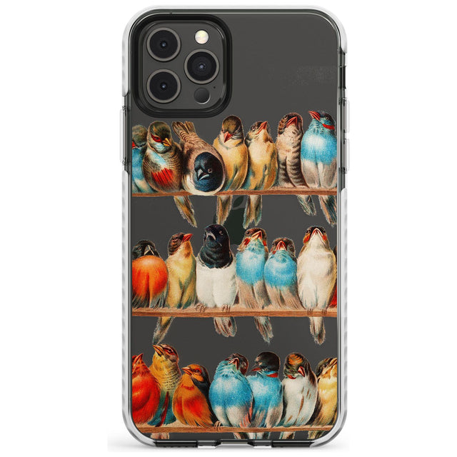 A Perch of Birds Impact Phone Case for iPhone 11 Pro Max