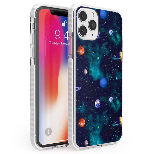 Deep Space Phone Case iPhone 11 Pro Max / Impact Case,iPhone 11 Pro / Impact Case,iPhone 12 Pro / Impact Case,iPhone 12 Pro Max / Impact Case Blanc Space