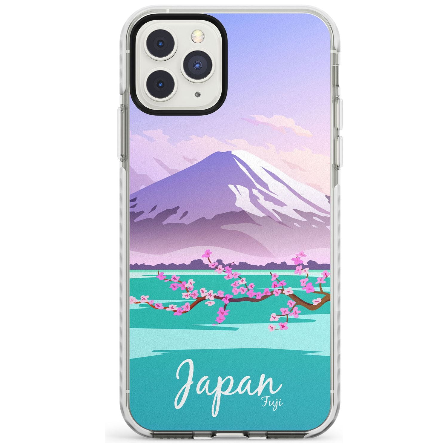 Vintage Travel Poster Japan Impact Phone Case for iPhone 11 Pro Max