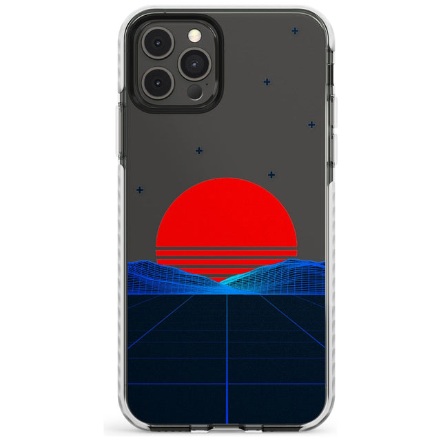 Japanese Sunset Vaporwave Impact Phone Case for iPhone 11 Pro Max