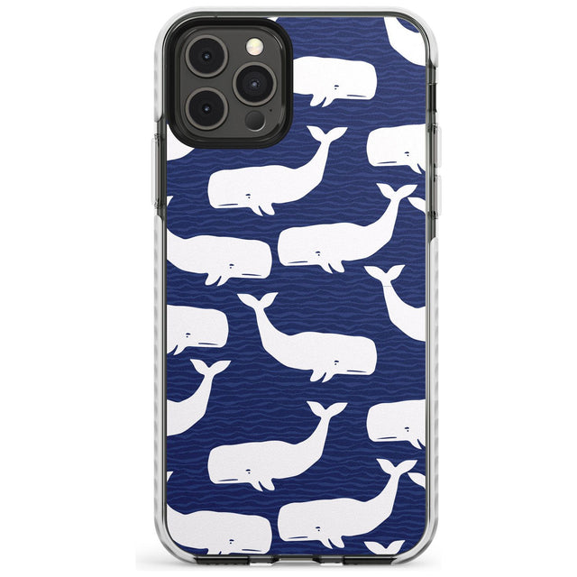 Cute Whales  Slim TPU Phone Case for iPhone 11 Pro Max