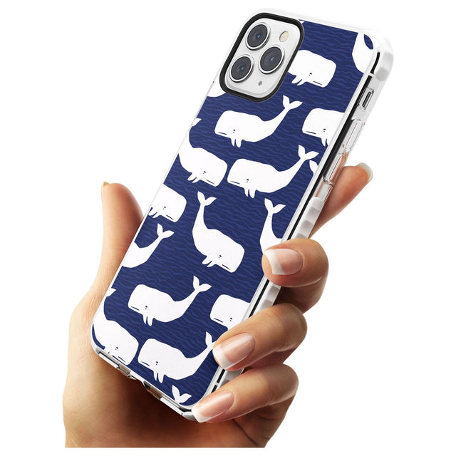 Cute Whales  Slim TPU Phone Case for iPhone 11 Pro Max