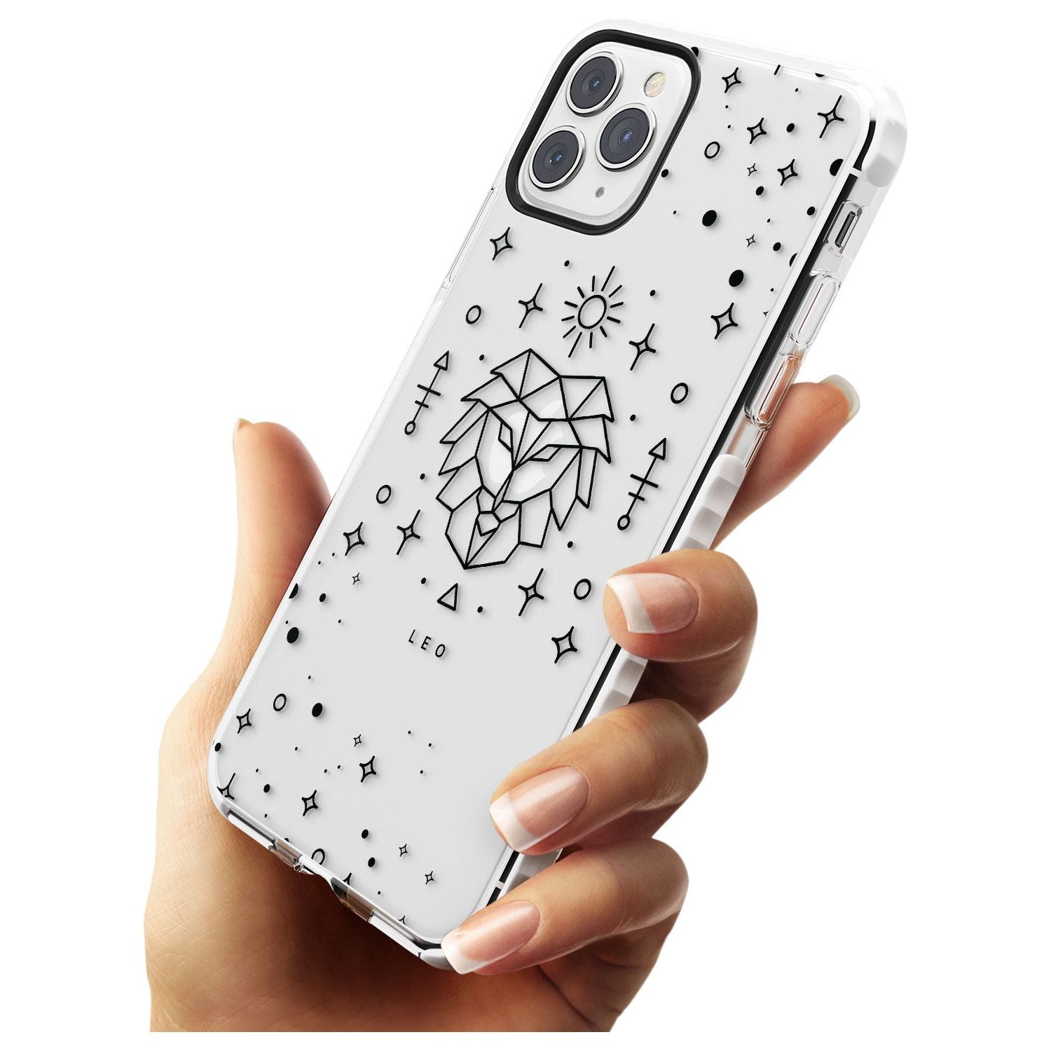 Leo Emblem - Transparent Design Impact Phone Case for iPhone 11 Pro Max