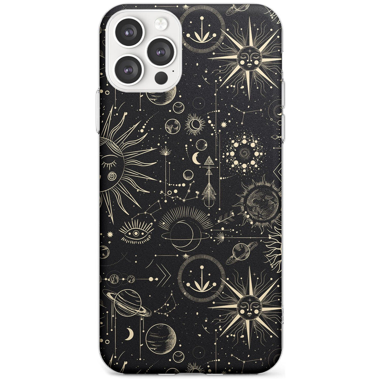 Suns & Planets Black Impact Phone Case for iPhone 11 Pro Max