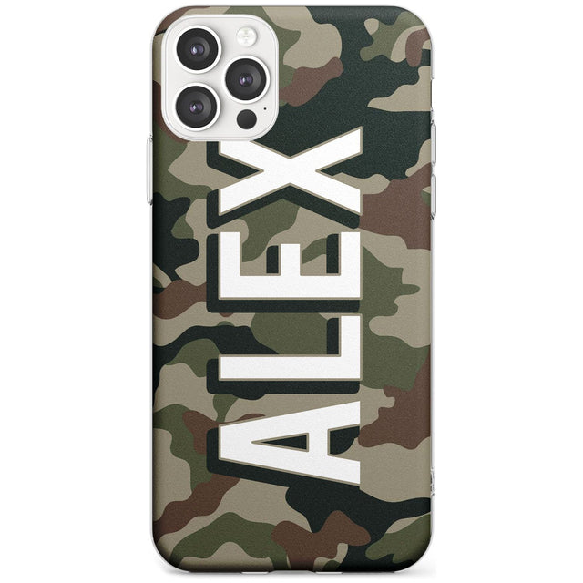 Classic Green Camo Black Impact Phone Case for iPhone 11 Pro Max