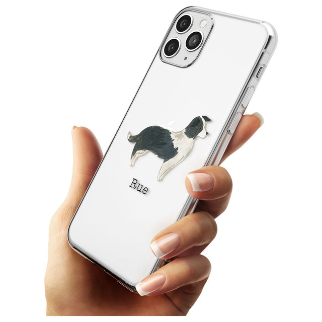 Border Collie Black Impact Phone Case for iPhone 11 Pro Max