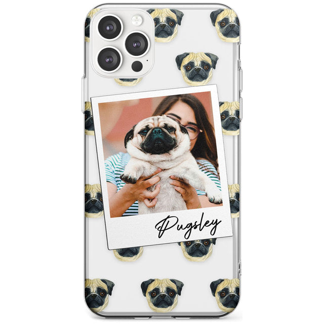 Pug - Custom Dog Photo Black Impact Phone Case for iPhone 11 Pro Max