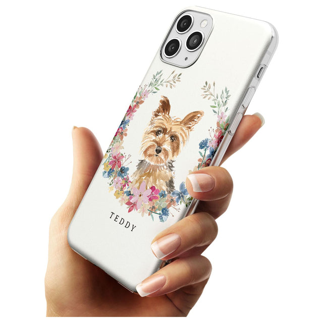 Yorkshire Terrier - Watercolour Dog Portrait Slim TPU Phone Case for iPhone 11 Pro Max