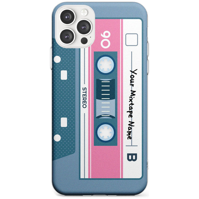 Retro Mixtape Black Impact Phone Case for iPhone 11 Pro Max