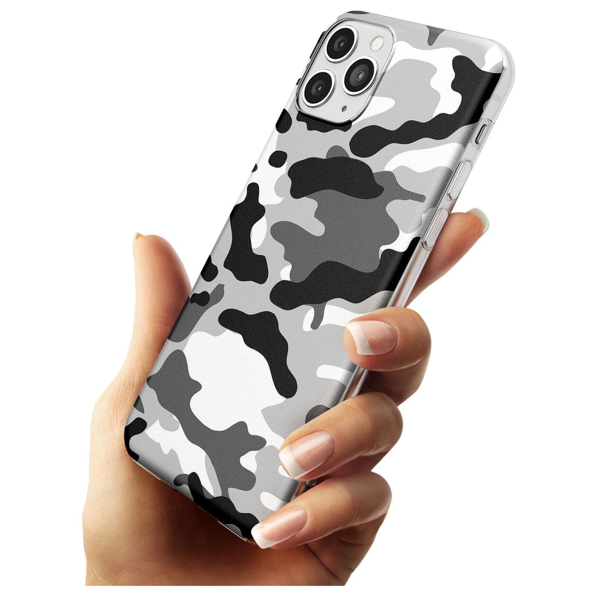 Grey Camo Slim TPU Phone Case for iPhone 11 Pro Max