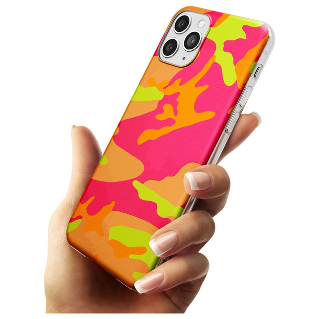 Neon Camo Slim TPU Phone Case for iPhone 11 Pro Max