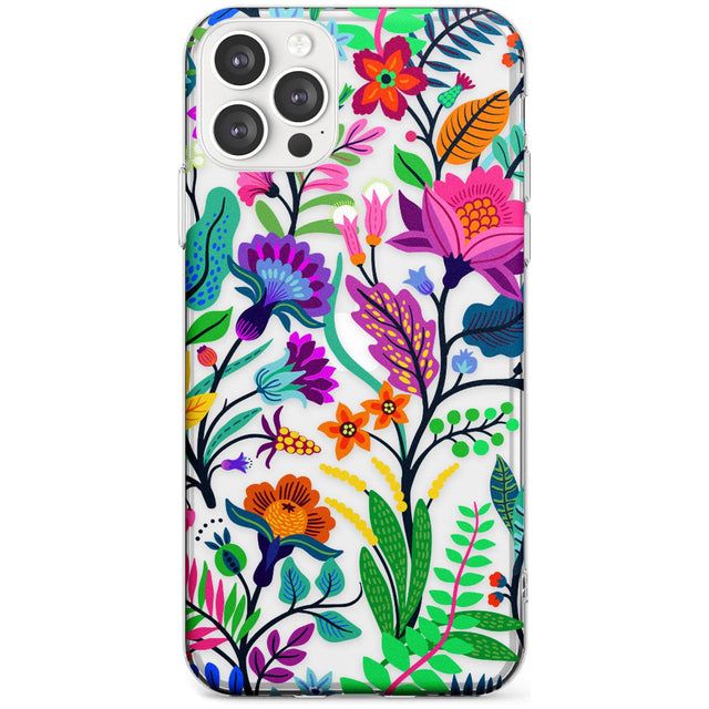Floral Vibe Slim TPU Phone Case for iPhone 11 Pro Max