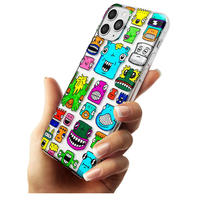 Burst Heads Colour Slim TPU Phone Case for iPhone 11 Pro Max