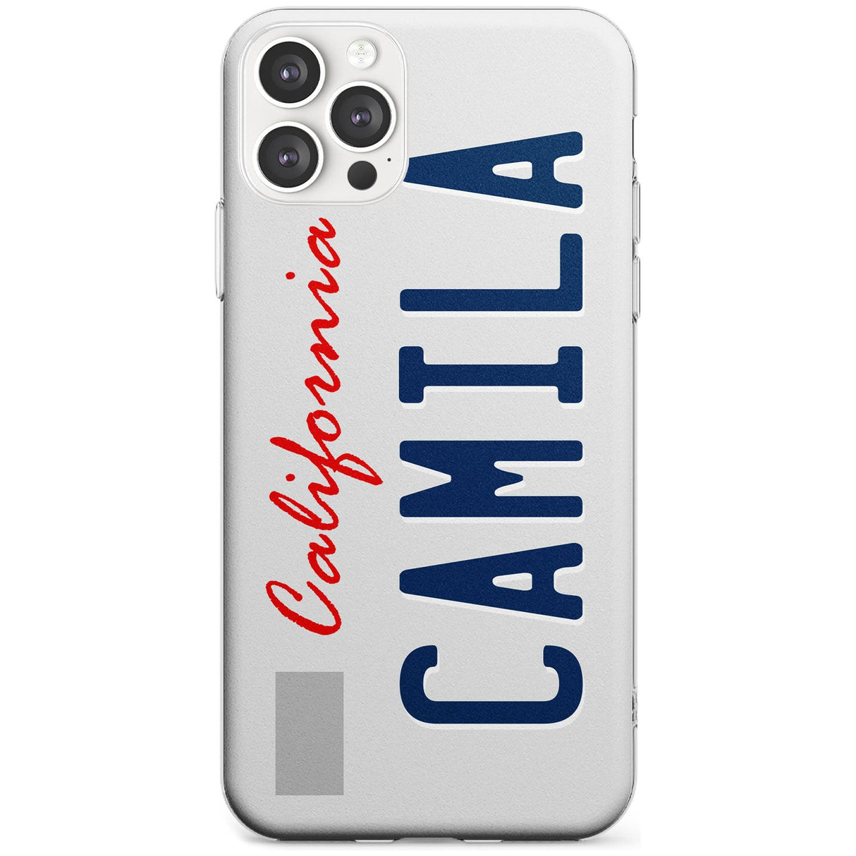 California License Plate Black Impact Phone Case for iPhone 11 Pro Max