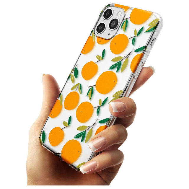 Oranges Pattern Slim TPU Phone Case for iPhone 11 Pro Max
