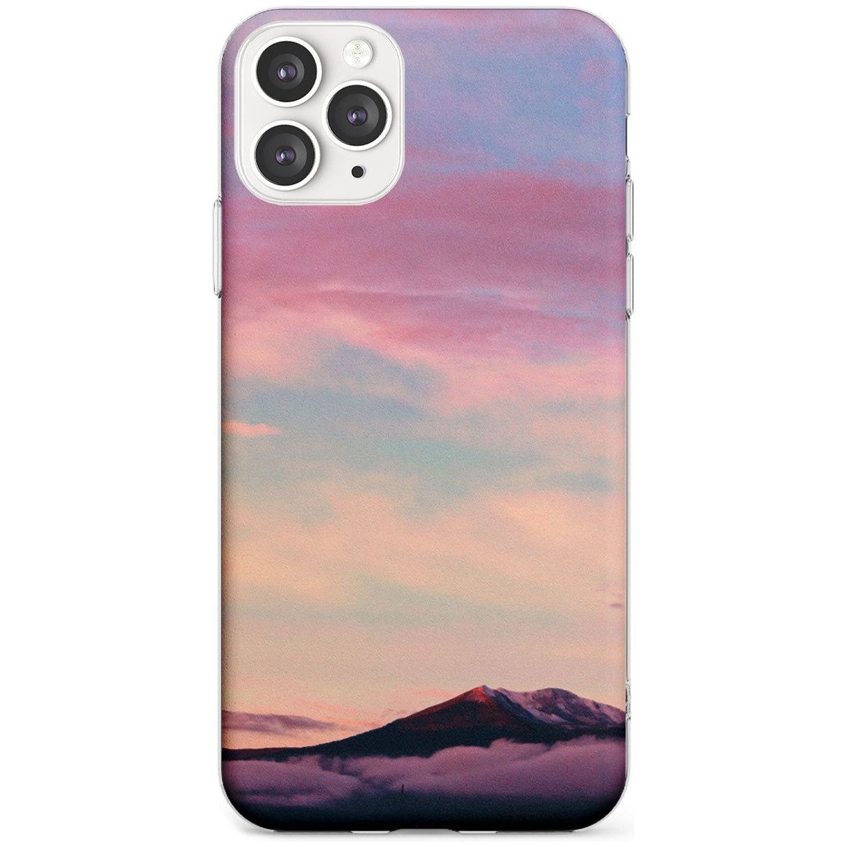 Cloudy Sunset Photograph Slim TPU Phone Case for iPhone 11 Pro Max