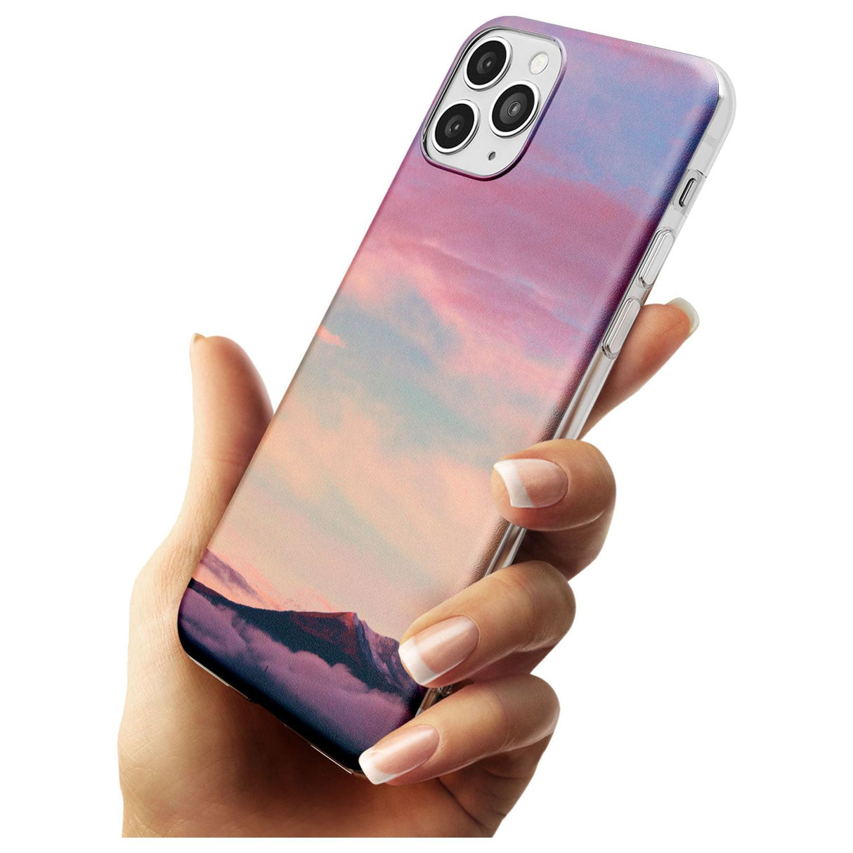Cloudy Sunset Photograph Slim TPU Phone Case for iPhone 11 Pro Max