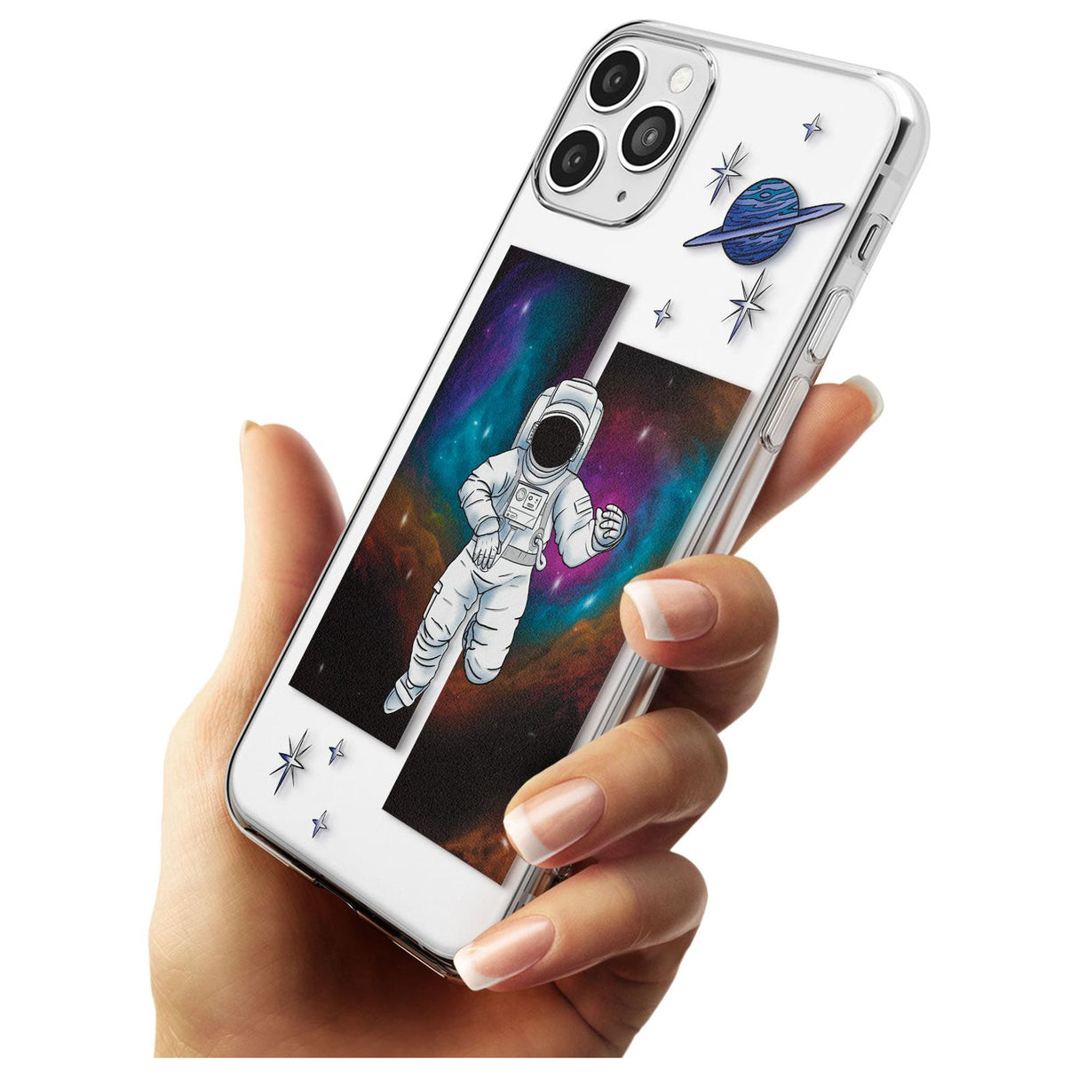 ESCAPE THE NEBULA Black Impact Phone Case for iPhone 11 Pro Max