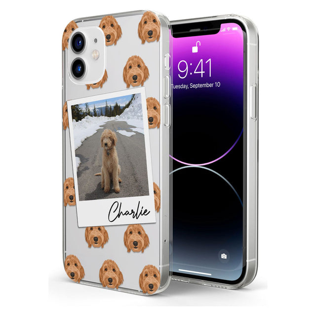 Personalised Personalised Golden Doodle - Dog Photo Impact Phone Case for iPhone 11, iphone 12