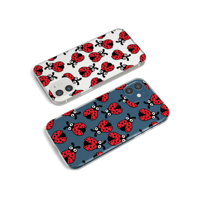 Ladybug Pattern Impact Phone Case for iPhone 11, iphone 12