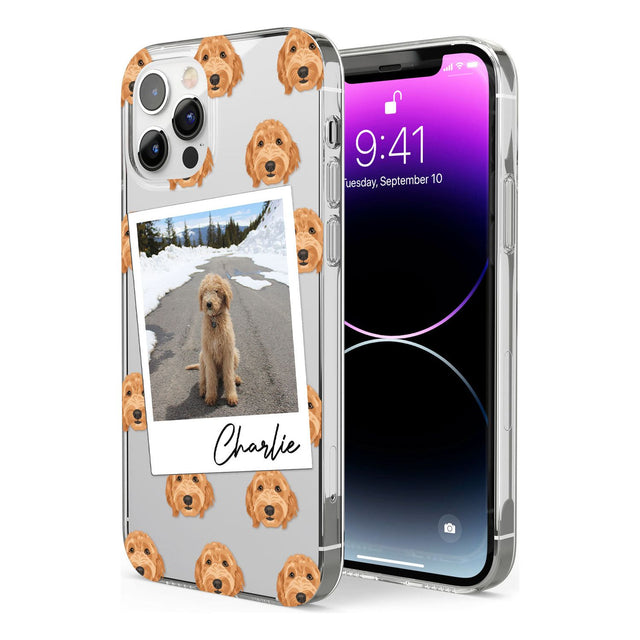 Personalised Personalised Golden Doodle - Dog Photo Phone Case for iPhone 12 Pro
