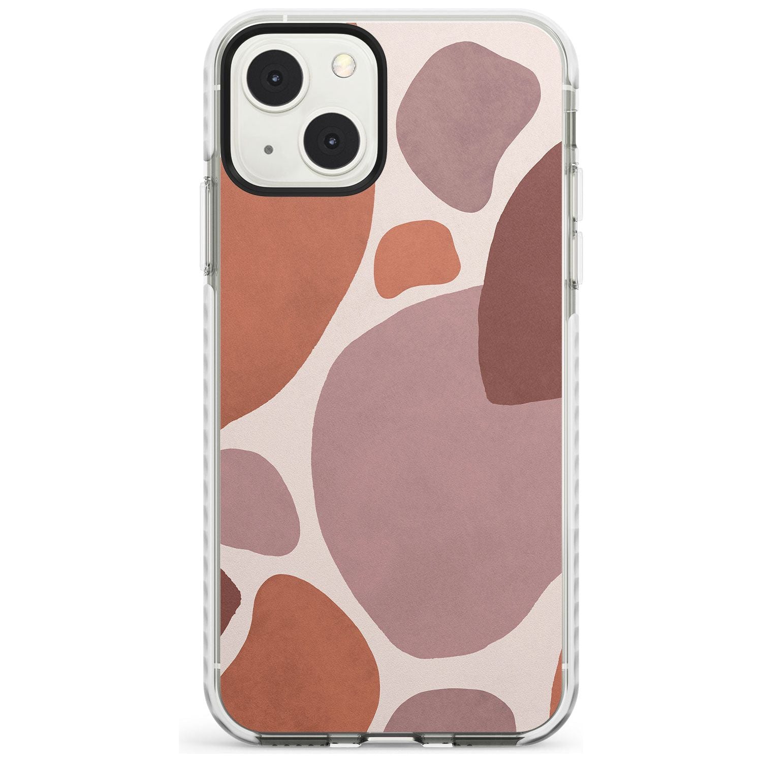 Lush Abstract Watercolour Phone Case iPhone 13 Mini / Impact Case Blanc Space
